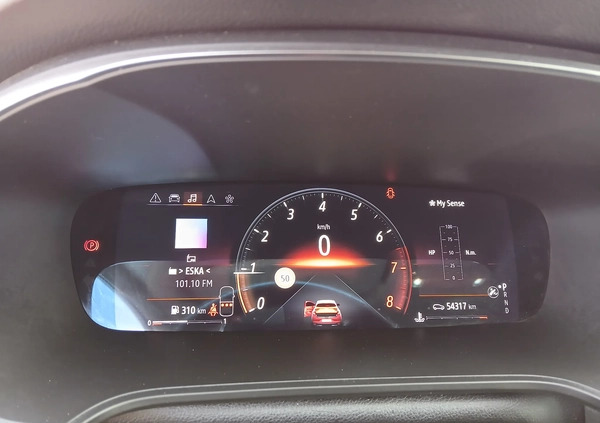 Renault Megane cena 77000 przebieg: 54317, rok produkcji 2021 z Pleszew małe 92